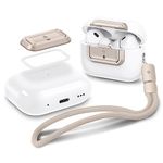 Spigen Lock Fit M Locking Device Kit with Lanyard Compatible with Airpods Pro 2 (2022) / Airpods Pro (2019) - Starlight, Gold