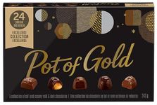 POT OF GOLD Excellence Collection - Chocolate Gift Box, Christmas Candy - 243g (24 Count Variety Pack)