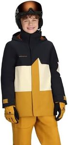 Obermeyer Axel Jacket - Teen Boys - Yellow Burnt Honey - Size M