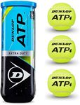 DUNLOP ATP Super Premium Extra Duty Tennis Ball Can - 3 Ball Cans (24 Cans - 1 Case)