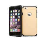 ImpactStrong for iPhone 6 / iPhone 6s Case, Heavy Duty Dual Layer Protection Cover (Gold)