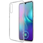 Casotec Crystal Clear Back Case for Tecno Phantom 9 | Raised Bumps for Camera & Screen Protection | Clear Soft Silicone Back Case Cover for Tecno Phantom 9 (TPU | Transparent)