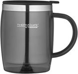 Thermos THERMOcafè Translucent Desk Mug, Gun Metal, 450 ml