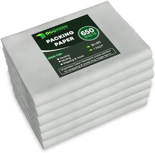Newsprint Packing Paper Sheets for Moving - 650 Sheets of Newsprint Paper - Must Have in Your Moving Supplies - 27" x 17" - Made in USA
