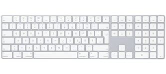 Apple Magic Keyboard with Numeric Keypad (Wireless, Rechargable) - German - Silver