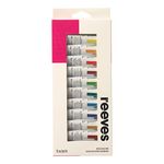 Reeves Gouache Paint-10ml, Set of 12