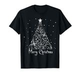 Music Notes Christmas Tree Musical Teacher Music xmas tree T-Shirt