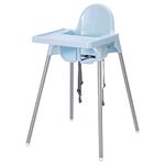 ANTILOP Highchair with Tray for Children (Blue)