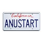 Celebrity Machines Arrested Development | ANUSTART | Stamped License Plate