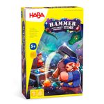 HABA 306212 Hammer Time -A hard-hitting dexterity game for 2 to 4 players ages 5 years and Up- English version (Made in Germany)