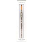 Kiara Sky Professional Nails *NEW* 100% Kolinksy Hand Crafted Black Crystal Acrylic Nail Brush (14)