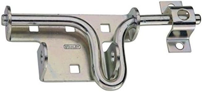 Stanley Hardware S827-774 SP1271 Sliding Bolt Door and Gate Latch in Zinc Plated