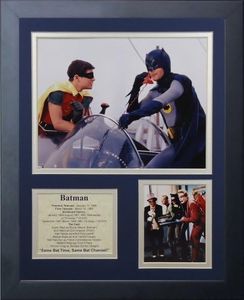 Legends Never Die Batman Framed Photo Collage, 11 by 14-Inch