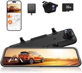 WOLFBOX G840H 12'' Mirror Dash Cam 