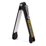 Work Sharp Folding Field Manual Knife Sharpener UK - Compact Knife Sharpening Manual Tool with Diamond Plates, Ceramic Honing Plate & Sharpening Angles for Outdoor, Camping & Bushcraft
