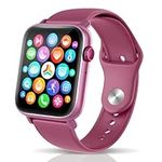 Smart Watch for Women with Bluetooth Call 1.9" HD Touch Screen Fitness Tracker with Heart Rate Sleep Monitor SpO2 116 Sports Modes IP68 Waterproof Smartwatch for Android iOS AI Voice (Purple)