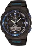 Casio Men's SGW500H-2BV Black Resin Analog Digital Twin Sensor Multi-Function Watch