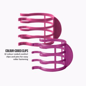 Remington Heated Hair Rollers Set – 12-Piece Volumizing Curlers