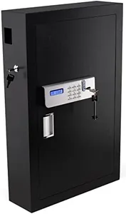 Viking Security Safe VS-144KS Heavy Duty Key Safe Key Cabinet with Lockable Drop Slot 144 Capacity