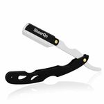 Straight Razor - Straight Razors for Men, ShearQo Professional Barber Razor, 100% Stainless Steel Straight Razor for Close Shaving