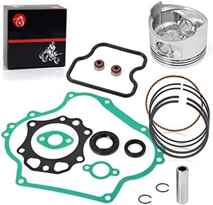 Top End Piston & Ring & Gasket Seal Rebuild Kit STD Compatible with Club Car Golf Cart DS Precedent FE290 1992-up 1016459-01 1023047-01