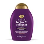 OGX Biotin & Collagen Hair Thickening Shampoo, 385ml , Pack of 1