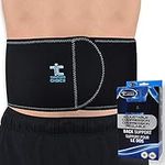 Trainers Choice Back Compression Wrap, Adjustable Back Support Belt for Men & Women, Helps with Back Pain Relief and Lower Back Support