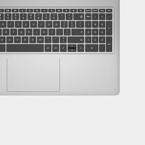 HP Chromebook 15.6" Laptop – 128GB, Mineral Silver