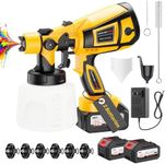 Cordless Paint Sprayer with 650W Po