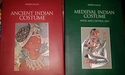 ANCIENT & MEDIEVAL , INDIAN COSTUME SET OF TWO BOOKS