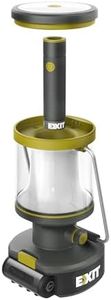 EXIT 20V 3-in-1 Rechargeable LED Lantern EX003, Portable, 800 Lumen Lantern Flashlight for Camping, Hurricane, Emergency, Hiking, Power Outages, 2.0 Ah Battery Included
