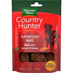 Country Hunter Natures Menu Superfood Bars Beef with Spinach & Quinoa (7 x 100g)