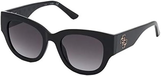 Guess GU7680 Shiny Black/Grey Shaded 50/20/140 women Sunglasses