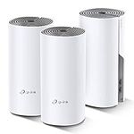 TP-Link Deco Whole Home Mesh WiFi System (Deco E4) – Up to 4,000 Sq. Ft. Coverage, Replaces Wireless Internet Routers and Extenders, Works with Alexa, 3-Pack