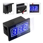 FLYPIG Golf Cart Voltmeter Gauge 12V 24V 36V 48V Voltage Meter LED Display Waterproof for Yamaha Golf Carts EZGO Cart Club Car Digital Volt Meter Battery Meter Gauge