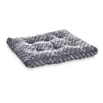 Amazon Basics Pet Dog Bed Pad - 46 x 29 x 4 Inch, Grey Swirl