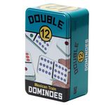 Double 12 Mexican Train Dominoes