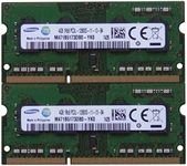 Samsung ram Memory Upgrade DDR3 PC3 12800, 1600MHz, 204 PIN, SODIMM for 2012 Apple MacBook Pro's, 2012 iMac's, and 2011/2012 Mac Mini's (8GB kit (2 x 4GB))