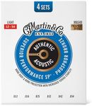 Martin 41Y25MA540PK4 Authentic Acoustic SP 92/8 4 pack