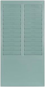 uPunch TIME Card Rack, 24 Pockets, Gray