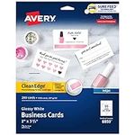 Avery Clean Edge Printable Business