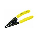 Klein Tools K1412 Wire Cutter/Wire Stripper, Dual NM Cable Stripper/Cutter Cuts Solid Copper Wire, Strips 12 and 14 AWG Solid Wire