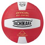 Tachikara Composite SV-5WSC Volleyball Red/White (EA)