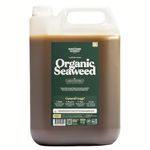 Premium Certified Organic Liquid Seaweed Fertilizer - Concentrated Feed for Plants, Lawns, and Vegetables - The Shropshire Seaweed Company (5L)