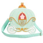 Loungefly Disney Cinderella Reversible Pumpkin Carriage Crossbody Purse, Orange, Crossbody