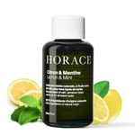 HORACE Lemon & Mint Beard Oil for Men - Conditioner with Argan Oil - Gentle Beard Care for All Skin Types - Citrus, Aromatic Scent, 30 ml