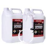 Karlsten Spider Killer Indoor/Outdoor Ultra Strong 10 Litres With 1.2 Metre Extension hose Ready To Use