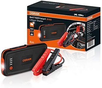 OSRAM BATTERYstart 200, démarreur au Lithium 6000 mAh pour véhicules avec Moteur à Essence jusqu'à 3l