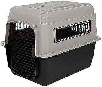 Petmate Ultra Vari Dog Kennel for Medium Dogs (Durable, Heavy Duty Dog Travel Crate, Made with Recycled Materials, 32 in. Long) 30 to 50 lbs, Made in USA