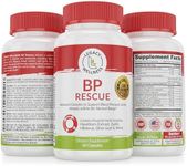 HIGH BLOOD PRESSURE PILLS to Lower Blood Pressure Naturally w/Niacin, Hawthorne Berry, Forskohlii, Garlic & Vitamins B-6, B-12, C Supplement - Fights Hypertension & Supports Normal, Healthy BP